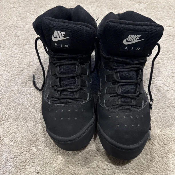 Ni - ke Ni - ke Air Darwin Dennis Rodman Black White Mens Shoes Size 9 AJ9710-002