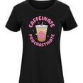 thumbnail image 3 of Instant Message - Coffee Lover - Caffeinate & Procrastinate - Women's Any Way Dress, 3 of 7