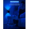 thumbnail image 6 of Blue Night Light, LOHAS Bluey Light Plug into Wall, Dusk to Dawn Sensor, 0-100LM, Adjustable Brightness, Calm Dimmable Lights for Bathroom, Hallway, Bedroom, 2 Pack, 6 of 15
