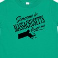 thumbnail image 4 of Inktastic Someone in Massachusetts Loves Me Boys or Girls Baby T-Shirt, 4 of 5