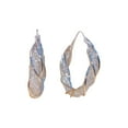 thumbnail image 2 of Up to 65% Off Fashion Twisted Earrings New Earrings Same Style Circle Stud Earrings Rhinestone Earhook Ear Jewelry Women Necklace Rings Earring Jewelry on Clearance, 2 of 2