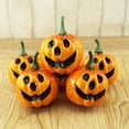 thumbnail image 3 of 6 piezas de espuma de calabaza artificial para mesa de Halloween, centro de Zulema Calabaza, 3 of 8