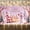 1A, variant on Pink Theme Christmas Banner Santa Claus Design Merry Christmas Banner Gift Decorated Snowman Pattern Holiday Banner for Christmas Party Indoor Decoration Family Gathering