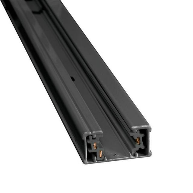 Jesco Éclairage H1TR2-BK Circuit Unique 2 Pi. Halo Track - Noir