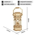 thumbnail image 4 of ROKR 3D Wooden Puzzle for Adults Child, Victorian Style Vintage Lantern Music Box, Self-Assembly Craft Toy Model Kits, Antique Decoration for Home, 4 of 7