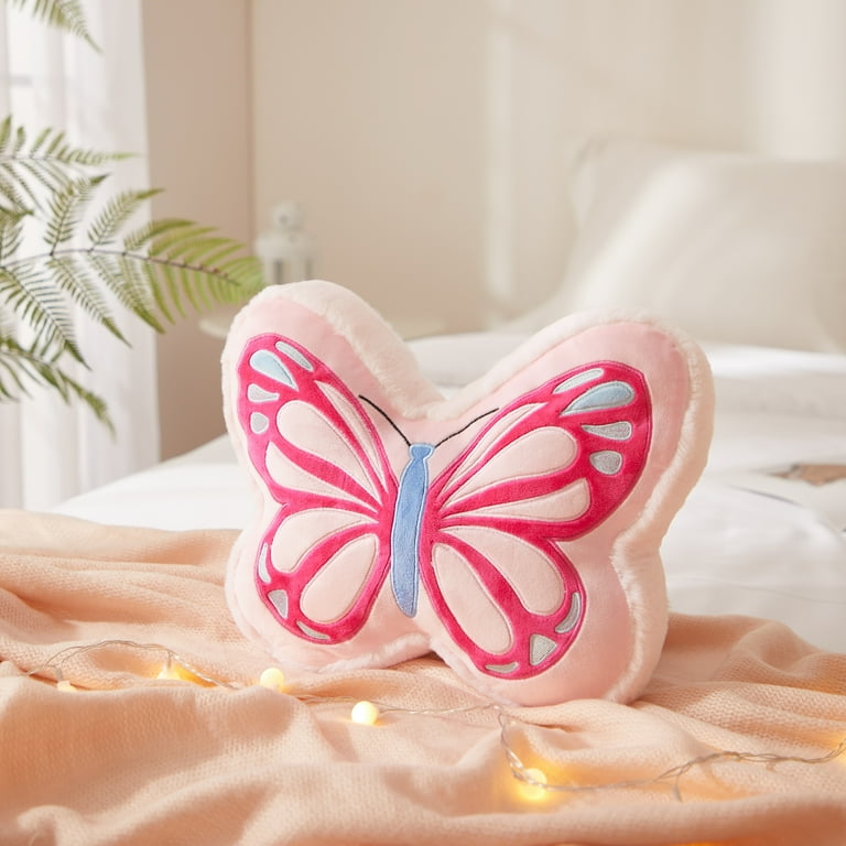 Personalized Butterfly Throw Pillows, Set of 2