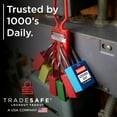 thumbnail image 6 of TRADESAFE Lockout Tagout Locks, Green Keyed Alike Unlimited Grouping LOTO Locks, 10 pcs, 2 Keys Each, 6 of 9