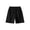 Black, variant on Chbgutlmr Girls Athletic Shorts Mesh Blocked High Elastic Waist Wide Leg Bermuda Shorts Casual Summer Breathable Workout Shorts