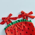 thumbnail image 3 of lnmuld Girls Piece Swimsuit Toddler Sleeveless Ruffle Skirt Summer Beach Bathing Suit Size:6-12 Months, 3 of 4
