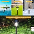 thumbnail image 5 of Luces solares para exteriores, paquete de 6, impermeables, decorativas para jardín, con energía solar, 19,8 x 6 cm, 5 of 5