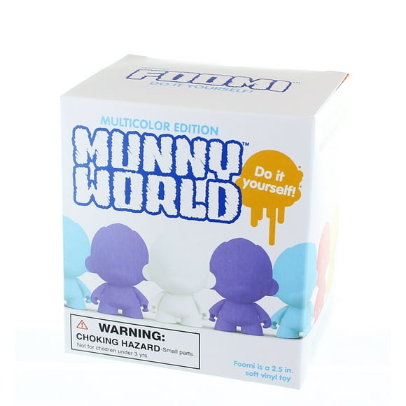 Kidrobot Micro Munnyworld Blind Bagged Foomi Figure