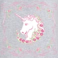 thumbnail image 3 of CafePress - Unicorn And Roses T Shirt - Women's Nightshirt, 3 of 4