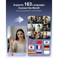 thumbnail image 2 of Auriculares Bluetooth de oído abierto AMINY Clip-On en 163 idiomas AI, 2 of 8