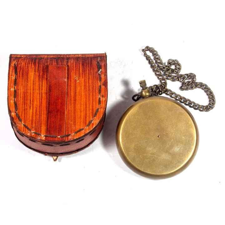 Collectible Vintage Style Compass Antique Royal Navy Brass Compass Nautical Marine Mini Pocket Personalized Compass