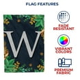 thumbnail image 5 of America Forever Monogram W Garden Flag, 12.5 x 18 inch Double Sided, Decorative Letter W Initial Flag, Personalized Outdoor Flag, Garden Yard Decor, Housewarming Gift, 5 of 5