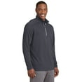 thumbnail image 4 of Sport-Tek Sport Wick Textured 1/4 Zip Pullover-S (Iron Grey), 4 of 6
