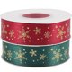 thumbnail image 1 of 2 rollos de cintas de regalo de Navidad, cintas para cajas de regalo DIY, exquisitas decoraciones de cintas para envolver Navidad, 1 of 6