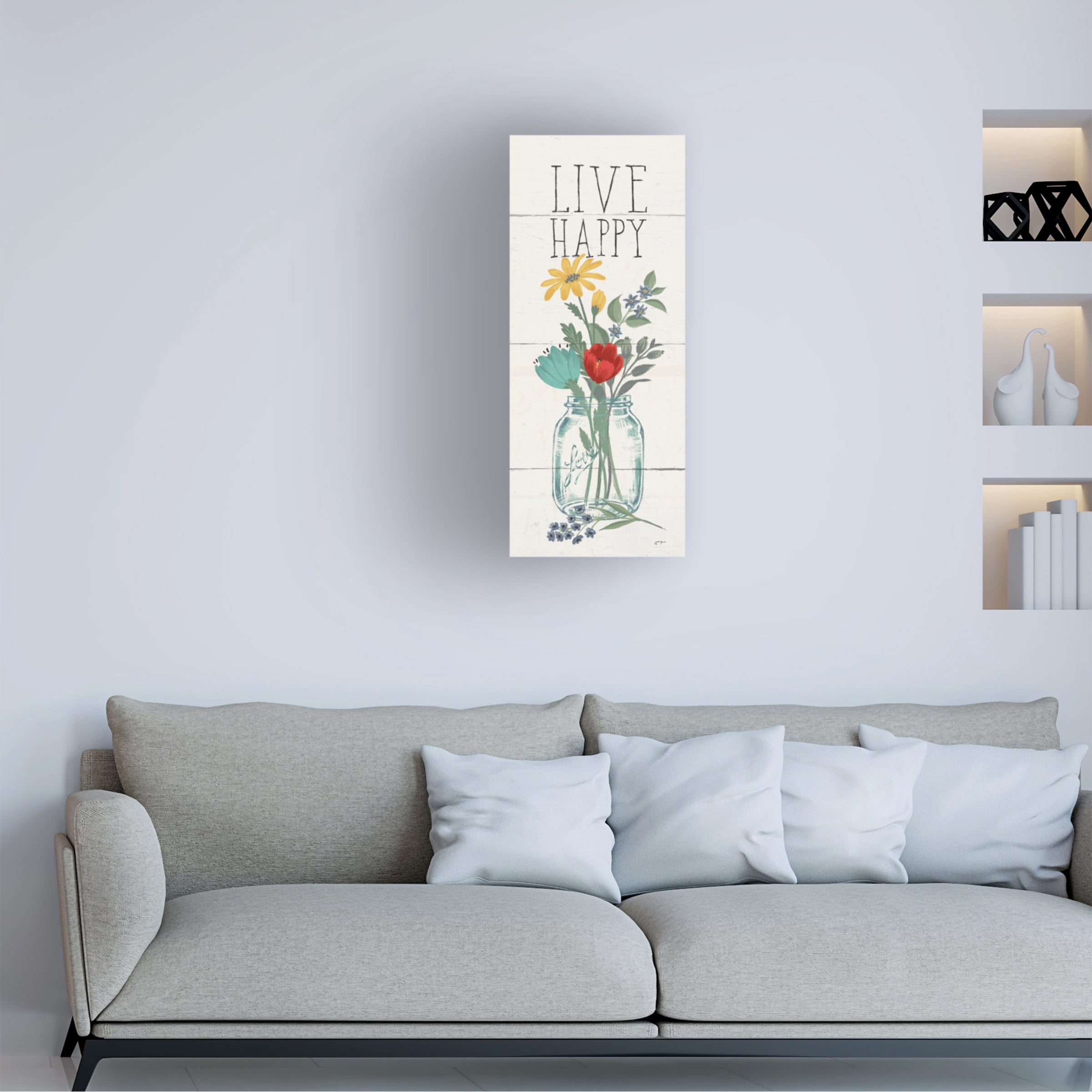 Janelle Penner 'Blooming Thoughts XI' Canvas Art