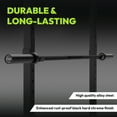 thumbnail image 6 of HANDBODE Olympic Barbell Bar 6 ft Weightlifting Bar for Powerlifting, Bench Press, Deadlift, Squat - 700 lb Capacity, Home & Gym Strength Training, Black, 6 of 10