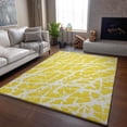 thumbnail image 6 of Addison Rugs Mayfield Washable Transitional Organic Yellow Rectangle Rug, 2'6" x 3'10", 6 of 6