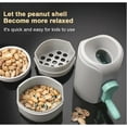 thumbnail image 6 of Automatic Peanut & Pistachio Sheller – 2-in-1 Hand Crank Nut Opener, Quick Shelling Tool for Peanuts, Sunflower Seeds & Pistachios, Easy & Fun for Kids and Adults, 6 of 7