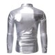 thumbnail image 4 of Camisa estampada de manga larga para hombre: blusa informal estampada, material de poliéster, tallas reales, S-XL, 4 of 6