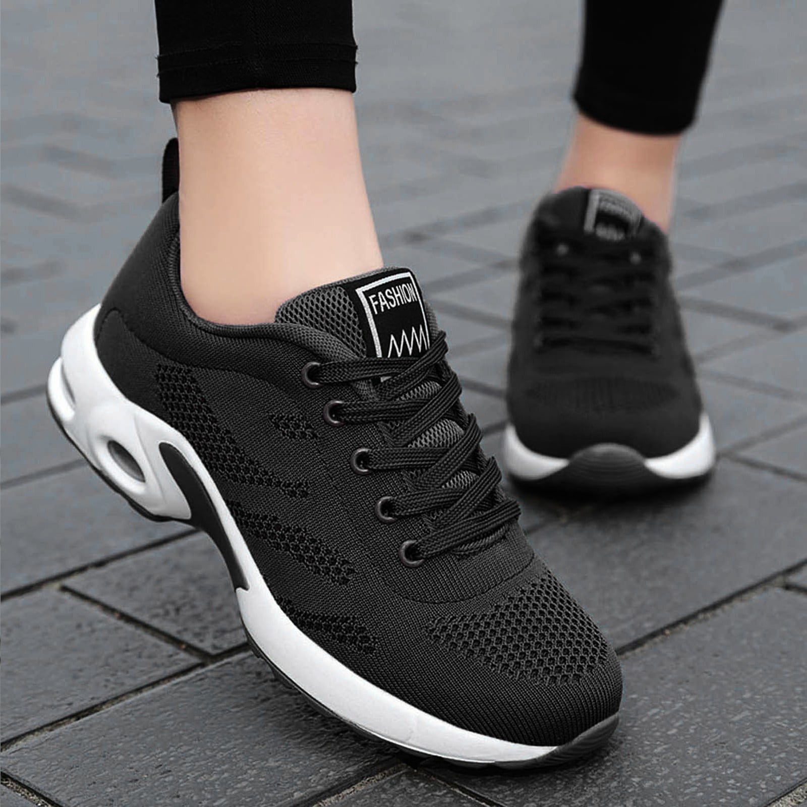 CHENge Womens Shoes Size 9 Classic Lightweight Wide Toe Box Minimalist Basketball Shoes Women Lace Up Biking Footwear for Gym Travel Work