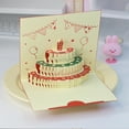 thumbnail image 4 of FEAMOS Greeting Card,3D Musical Birthday Card with LED Light 3D Greeting Cards with Music Birthday Cake Card for All Occasion, 4 of 6