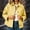 Yellow women plaid blazer jacket a1, variant on thefmos Women's Fall Winter Long Sleeve Button Down Plaid Shirts Casual Loose Blazers Jackets Cute Outwear Tops for Women Vacation Office Work, Blue S