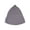 Grey, variant on Cone Triangle Knit Beanie - Brown