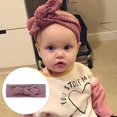 thumbnail image 4 of CNKOO Elastic Baby Headband Smooth Surface Fabric Fine Workmanship Bowknot Newborn Hairband for Home, 4 of 10