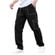 thumbnail image 1 of Pantalones de Pierna Recta Hombres Casual Multi Bolsillo Protección de Ropa de Trabajo Color Sólido Pantalones Diarios, 1 of 9