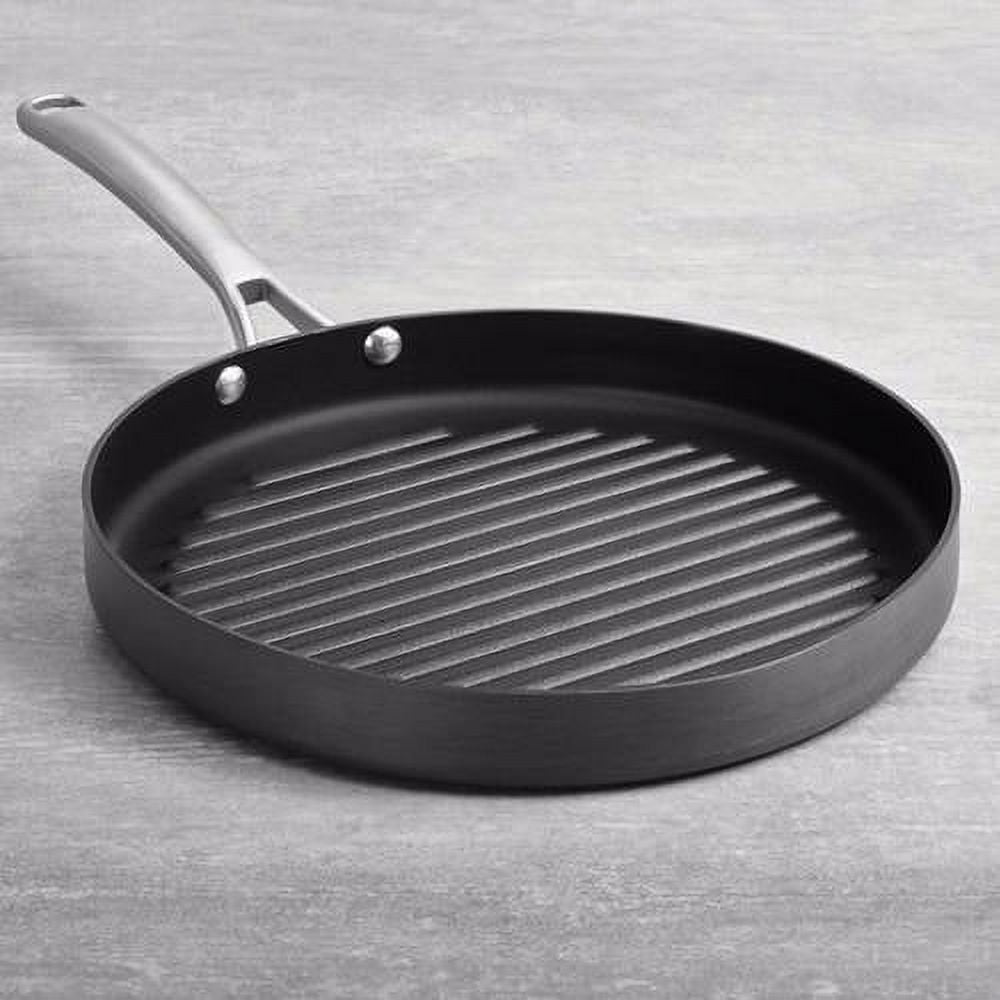 Calphalon Hard Anodized Non-Stick 12in Round Grill Pan SHOWS WEAR – The  Puzzle Piece