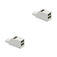 thumbnail image 2 of Seitruly Nuevo Universal Mini 3 puertos USB 2,0/3,0 Hub Laptop PC transmisión de datos de alta velocidad adaptador divisor USB Type3 NO3, 2 of 5