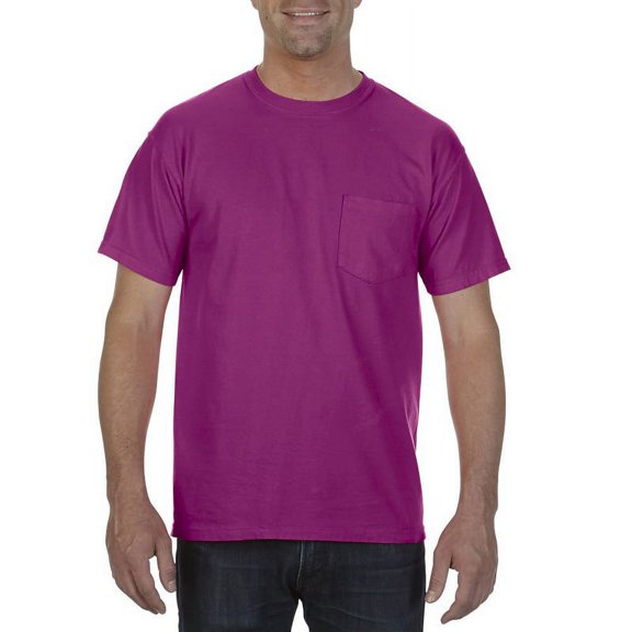Comfort Colors - Garment-Dyed Heavyweight Pocket T-Shirt - 6030 - Boysenberry