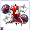 thumbnail image 3 of Nuevos suministros para decoración de fiesta de cumpleaños de Spidey y sus increíbles amigos Globos de Spidey Servilletas de papel Vasos Platos Baby Shower Niños, 3 of 5
