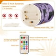 thumbnail image 5 of Yayeee Flameless Candles with Remote Flickering Battery Operated Multi Color Changing, Halloween Cats, 5 of 7