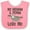 Pink and White, variant on Inktastic My Memaw and Pepaw Love Me Sloth Girls Baby Bib
