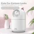thumbnail image 2 of 2X Cute Mist Humidifier Night Light Pure for Baby Room,Easy Clean Quiet Operation White, 2 of 4