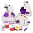 thumbnail image 2 of Jouets de Cuisine en Bois Simulation Machine à Pain Machine à Café Jouet Éducatif pour Enfants, 2 of 7