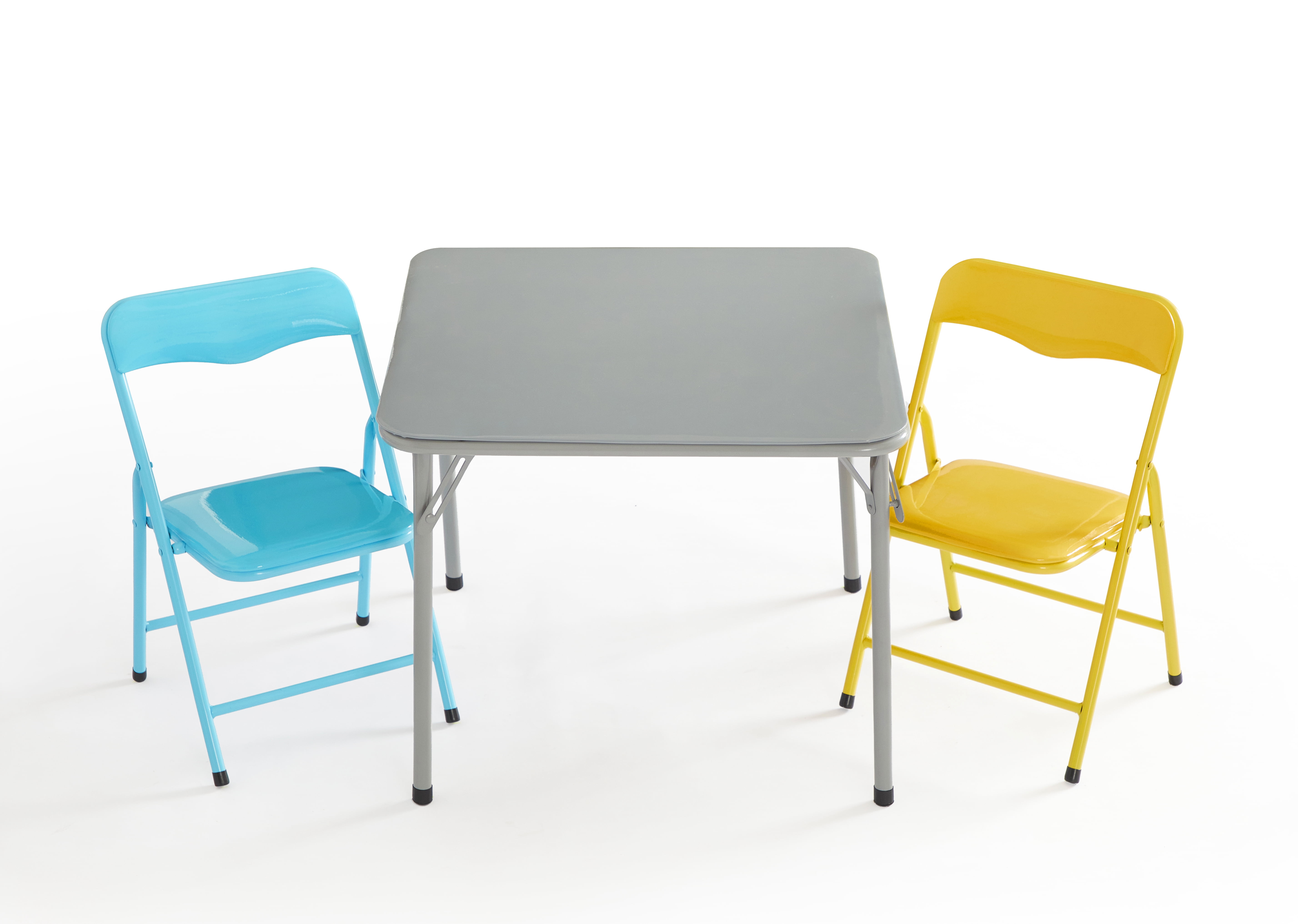 Little Nest 3 Piece Grey Table And Chair Set