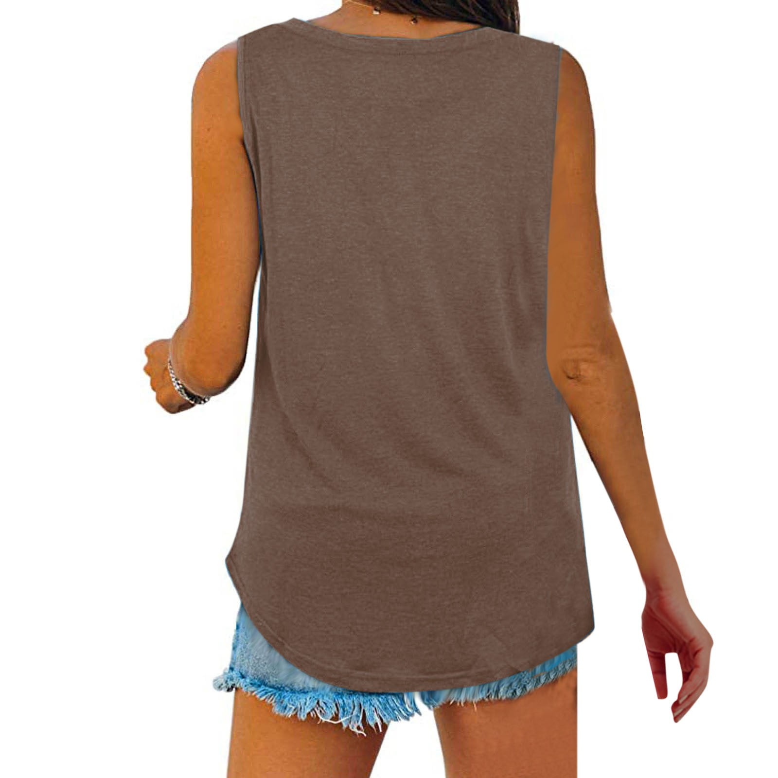 long flowy vest tops