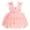Pink, variant on IDOPIP Toddler Baby Girls Butterfly Birthday Dress 3D Butterfly Wedding Party Ruffle Tutu Dresses