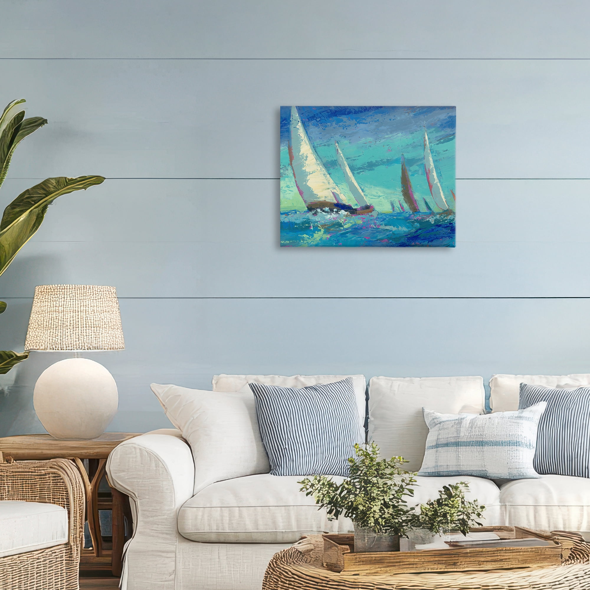 Stupell Industries Abstract Expression Regatta Canvas Wall Art, design by Beth A. Forst