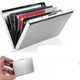 thumbnail image 2 of Aluminum Metal Credit Card Holder Case, 2 of 4