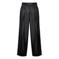 thumbnail image 4 of CONZONE Men's Suit Pants Wide Leg Dress Pants for Men Trendy Elegant Solid Casual Formal Business Pant With Pockets, 4 of 4