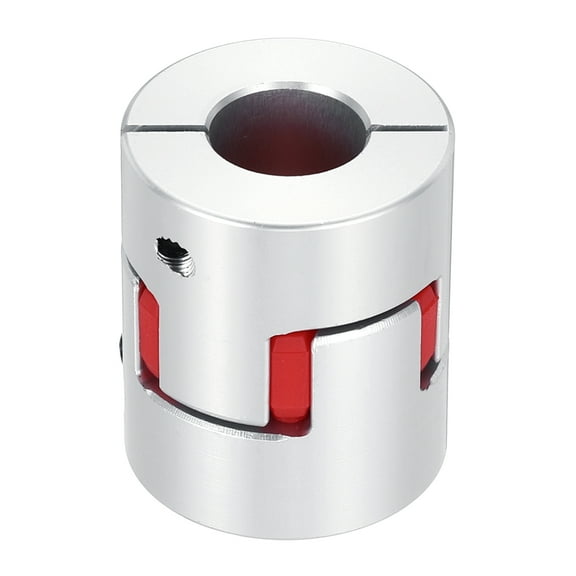 Aluminum Shaft Coupling 10mm to 14mm Coupler L35mm x D30mm Connector