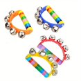 thumbnail image 1 of Soothe Your Baby's Anxiety with this Wooden Bell Toy - Perfect for 0-1 Year Olds!, 1 of 4