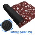 thumbnail image 6 of Long Mouse Pads for Desk,Red Skull Guitar Music Pattern Desk Mats on Top Of Desks, Desk Mouse Pad Extra Large with 3mm Non-Slip Base and Stitched Edge for Gaming,Office,Work,Home 47.3"x23.6", 6 of 6