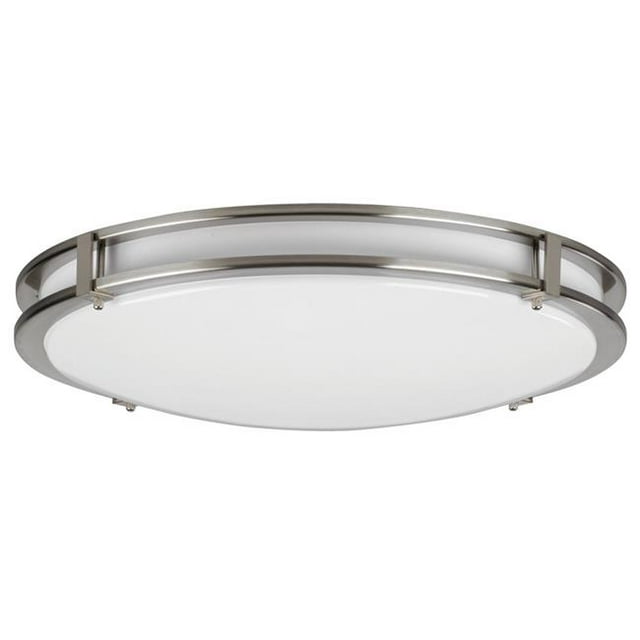 AFX CAF243100L30D1 35W Carlisle Ceiling LED Light, Satin Nickel